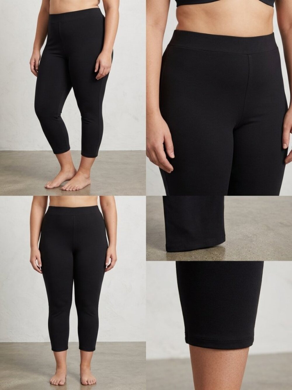 𝅺mr. Max Fashions Plus Size 3X Black Pull-On Skinny Pants